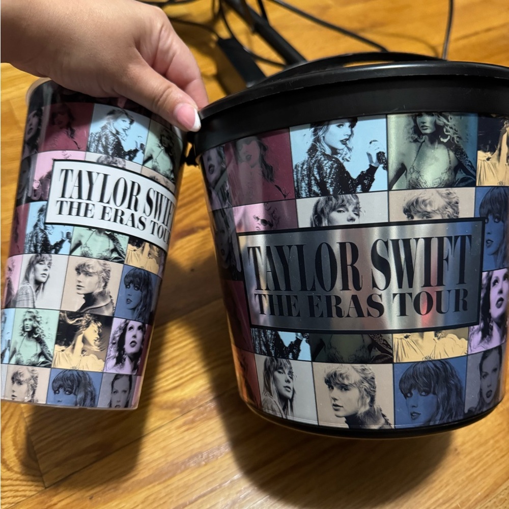 Taylor Swift Eras Tour Bucket and Cup